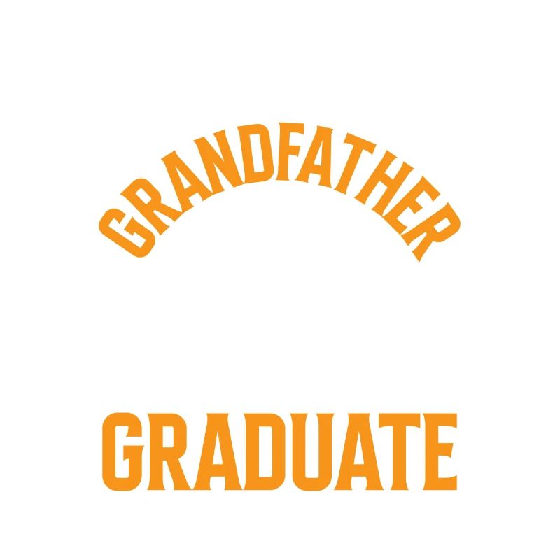 Stolzer Großvater Eines Absolventen Absolvent