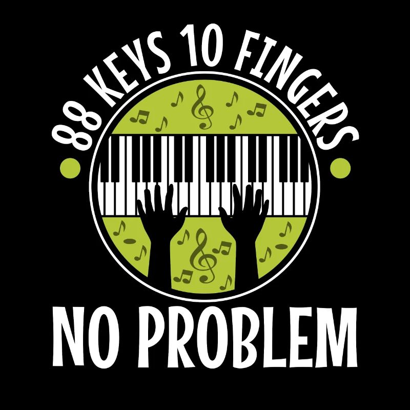 88 keys 10 fingers no problem