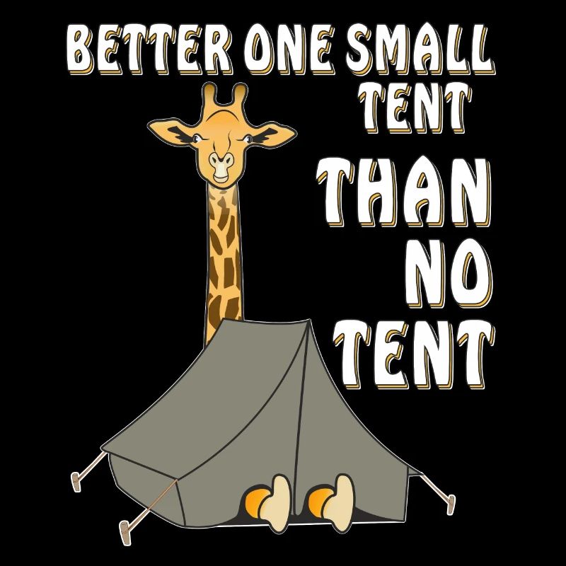 GIRAFFE CAMPING BETTER ONE SMALL TENT