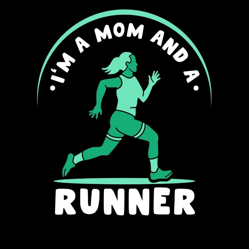 Ich Bin Eine Mutter Und Eine Läuferin Joggen