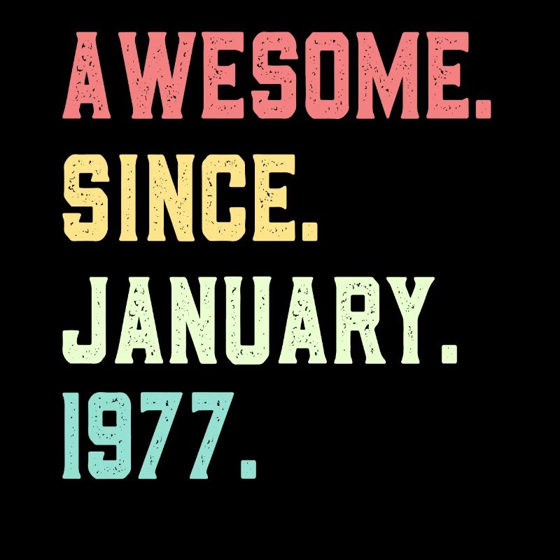 Awesome since January 1977