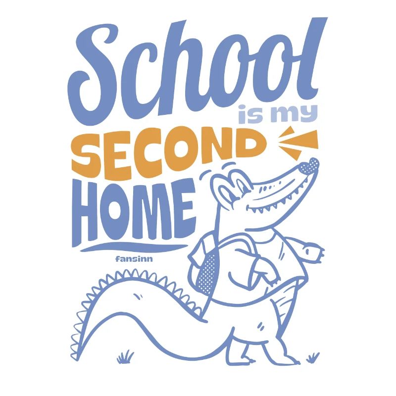 School is my second home