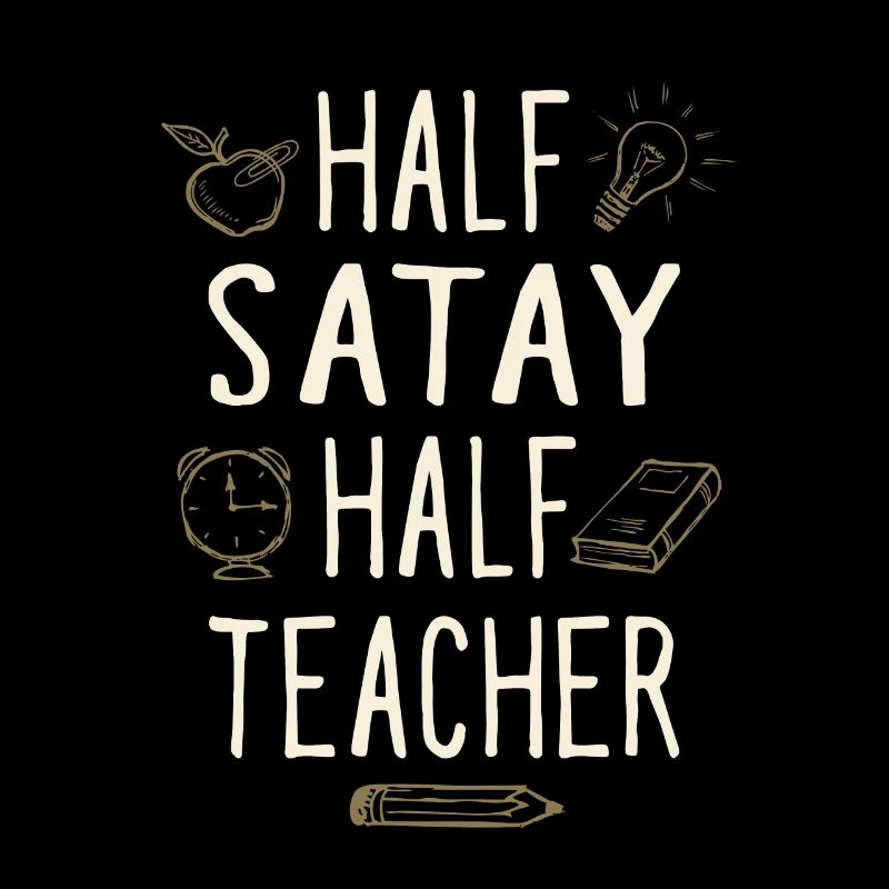 Moitié Satay Moitié Professeur Drôle Professeur Humour