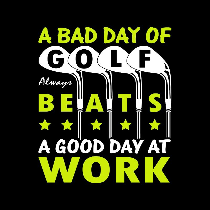 golf beats work