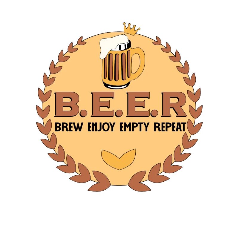 Beer Brew Enjoy Empty Repeat