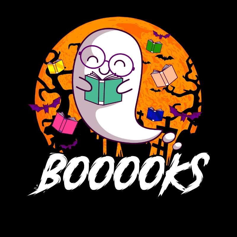 Bookworm Book Read Ghost Ghost Halloween