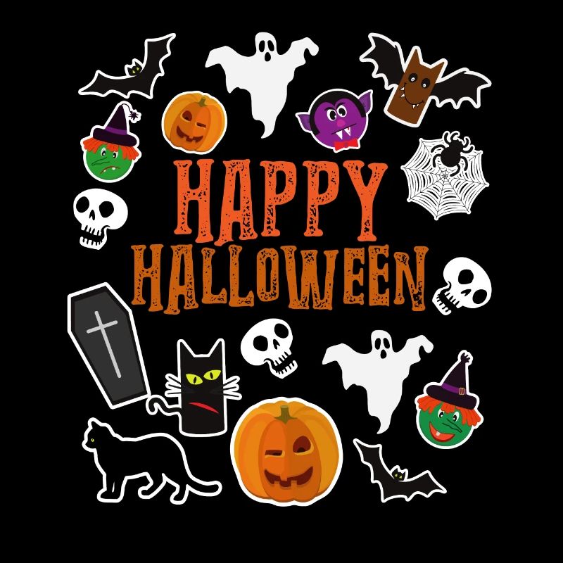 Happy Halloween Pumpkin Lantern Ghost Ghost