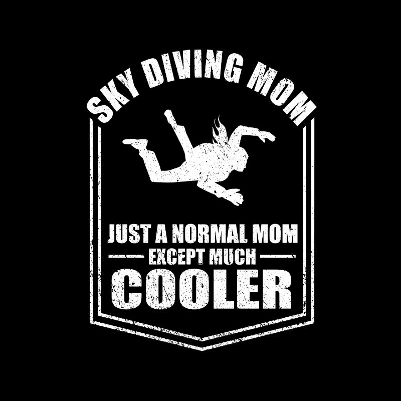 Fallschirmspringen Mama Adrenalin Mutter Muttertag