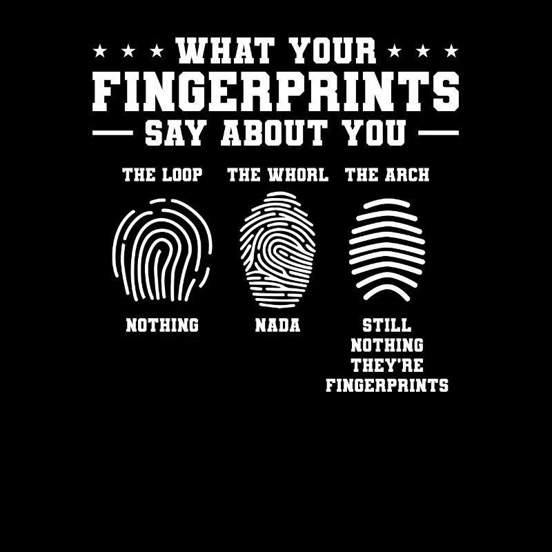 Ce que vos empreintes digitales disent de vous Forensic Dete