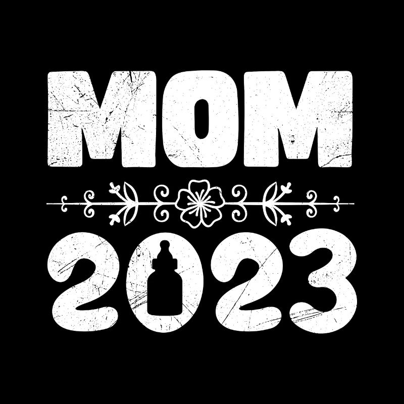 Maman 2023 Bébé enceinte Mère Frères et sœurs Maman