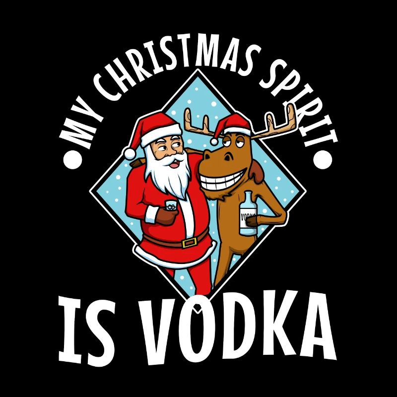 Mon de Noël est la vodka