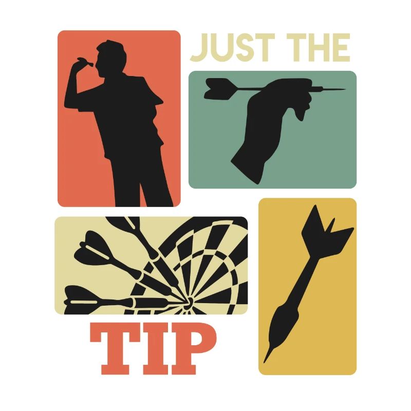 Pointe de fléchettes Juste la pointe Fléchettes Vols de fléchettes