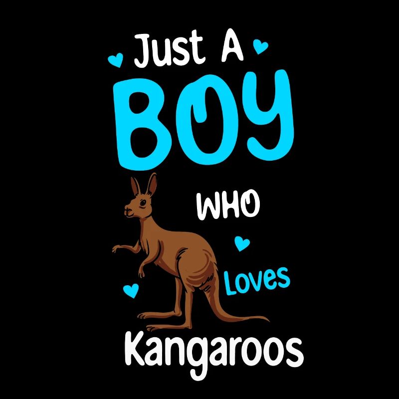 Nur Ein Junge, Der Kängurus Liebt
