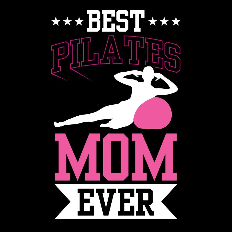 Meilleure mère pilates jamais amoureuse maman