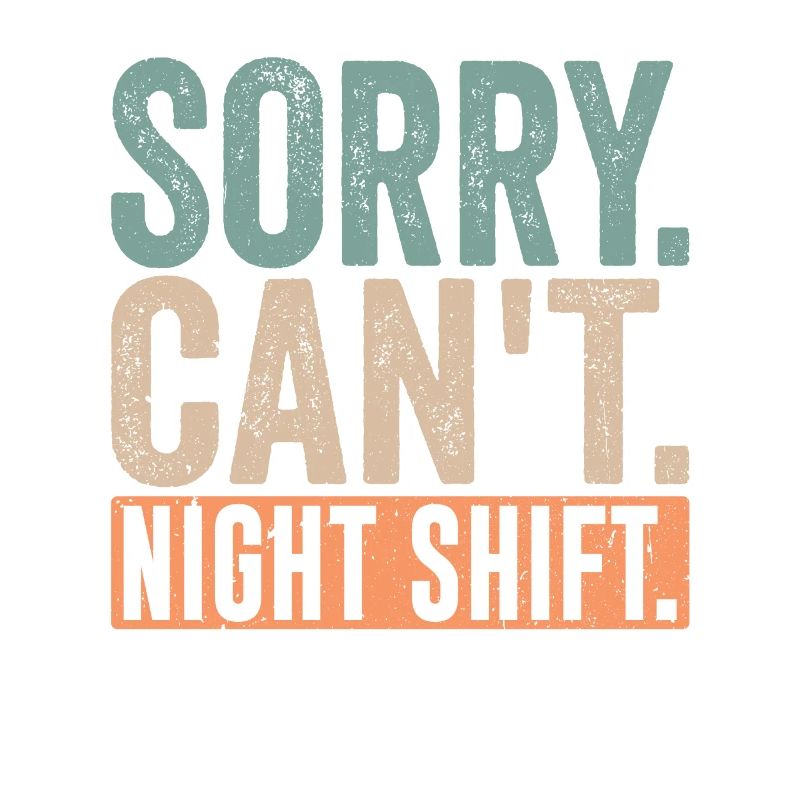 Désolé, je ne peux pas travailler de nuit