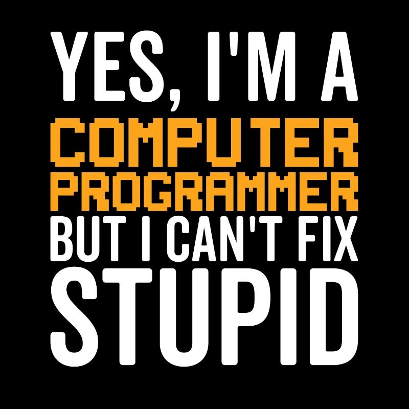 Dumm - Computerprogrammierer
