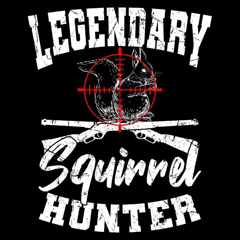 Legendärer Eichhörnchen Jäger Jagd