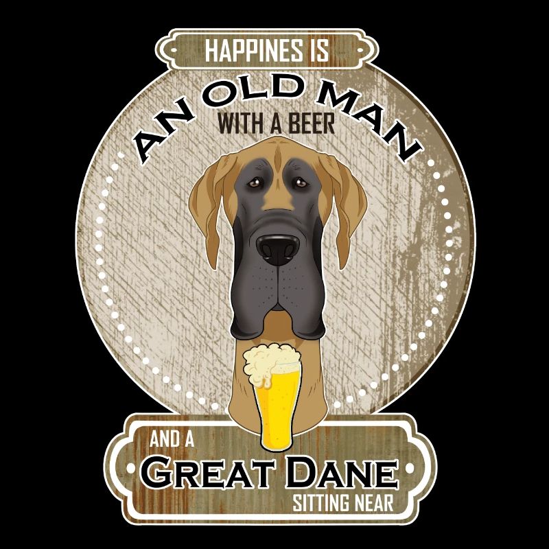 Great Dane Dad Beer Lover