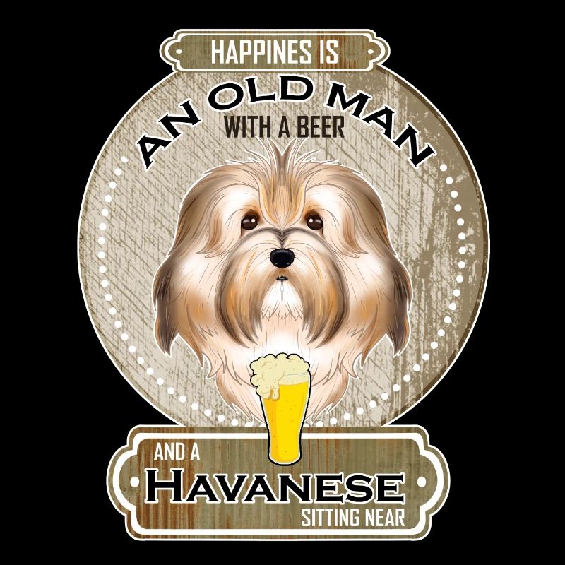 Havanese Dad Beer Lover