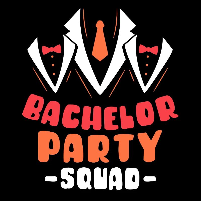 Junggesellenabschied Squad Junggeselle Braut