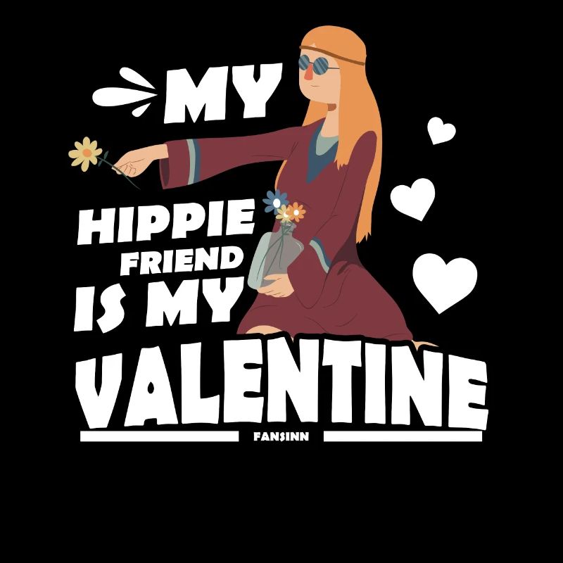 Hippie Mama Muttertag Mädchen Frieden