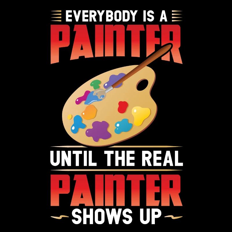 Everyone is a painter until the true painter appears