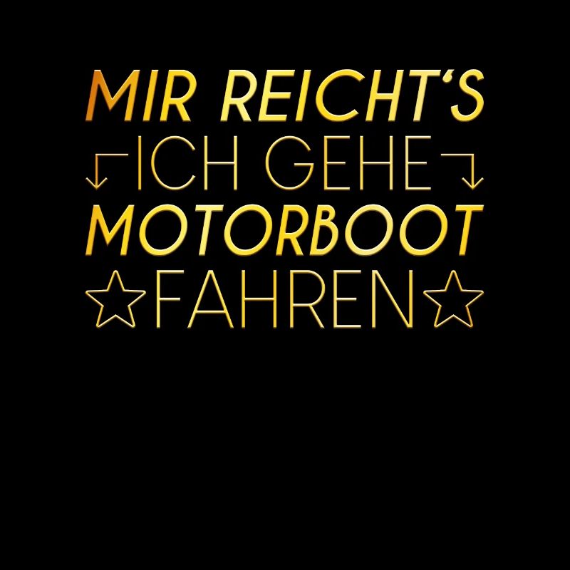 Motorboot Spruch