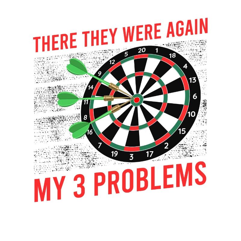 Il y a encore mes 3 problèmes de fléchettes joueurs de fléchettes