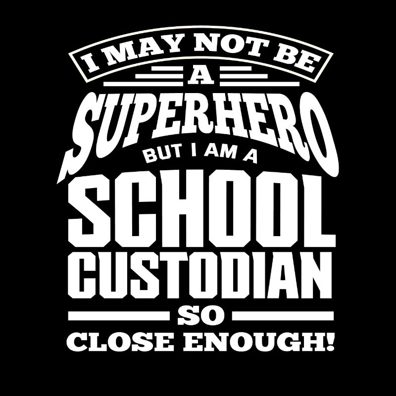 Super-héros concierge d’école