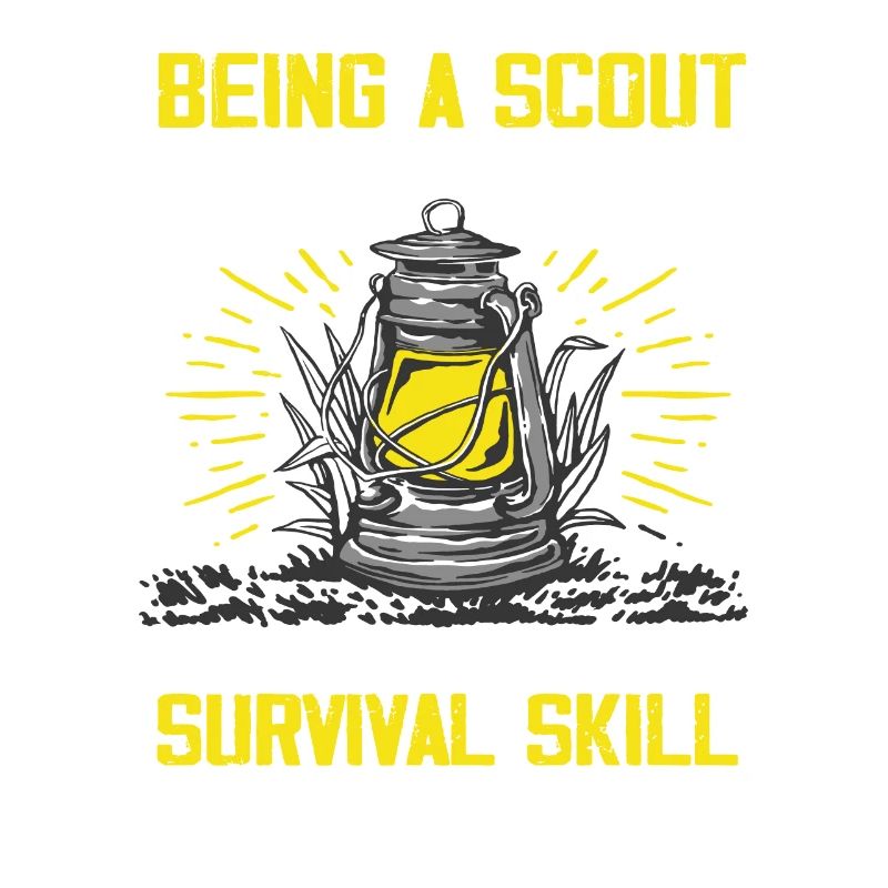 Cadeau de sorts de compétence de survie scout