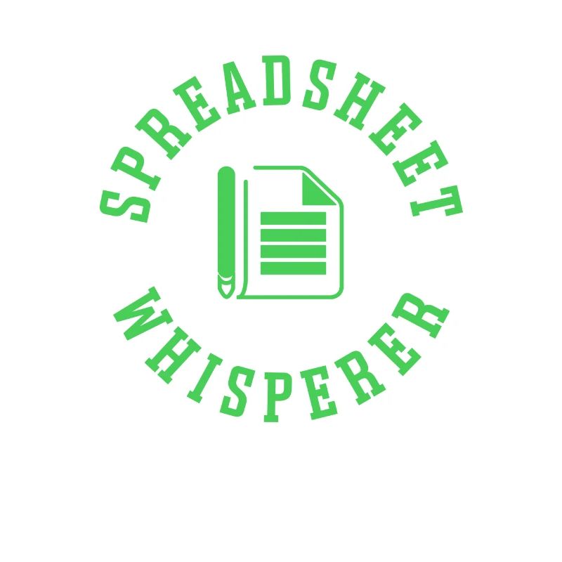 Collègue feuille de calcul Comptable de travail de table