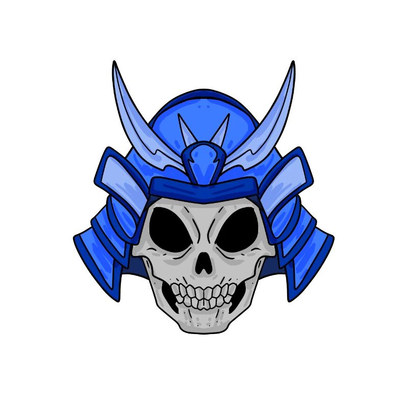 Samurai Skull
