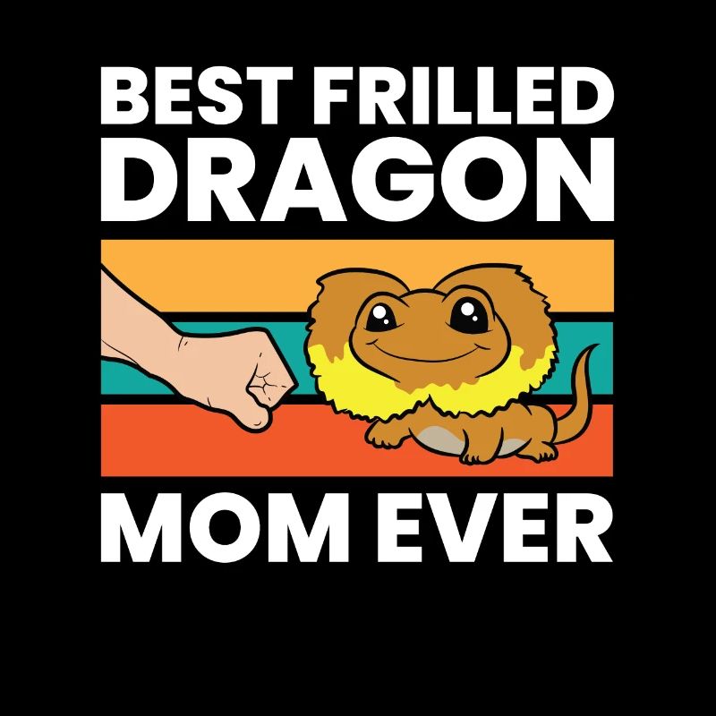 Die beste Drachenmama mit Rüschen