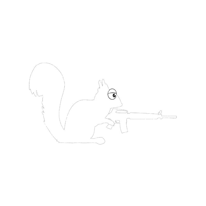 Hands Off My Nuts, Vigilant Squirrel
