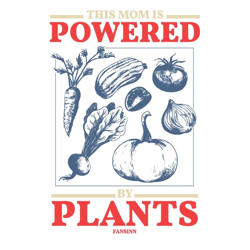 Cette mère est alimentée par des plantes
