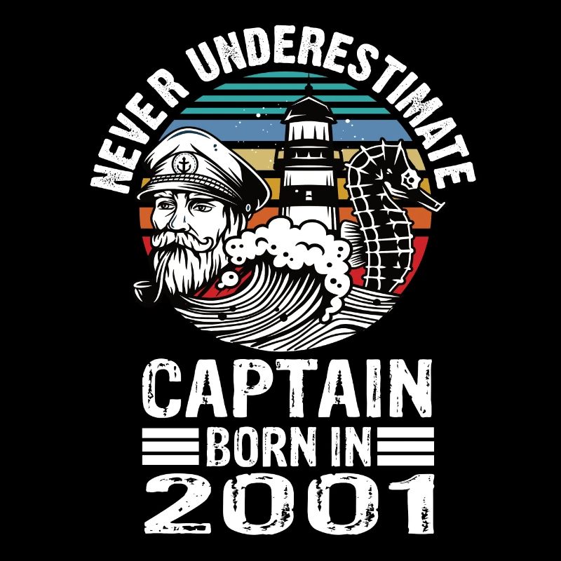 Never Underestimate Captain born in 2001