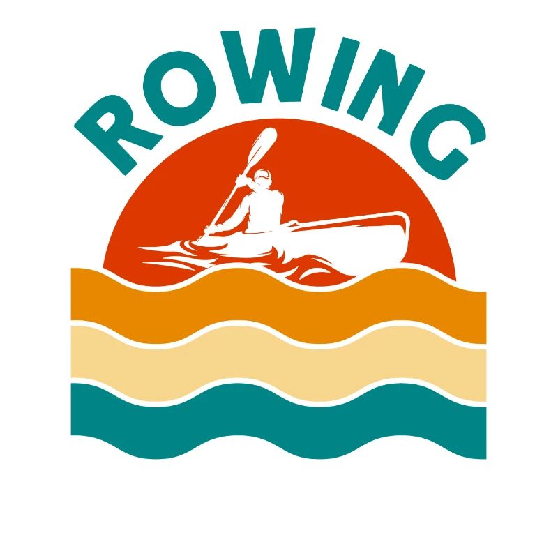 Cadeau d’aviron d’équipe rameurs