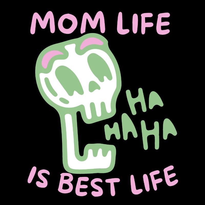 Mutter-Mama sarkastischer Spruch Skull, Muttertag