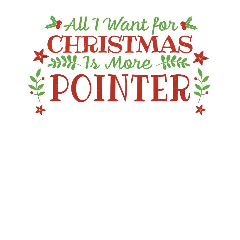 Envie de Noël Pointer Pet Dog