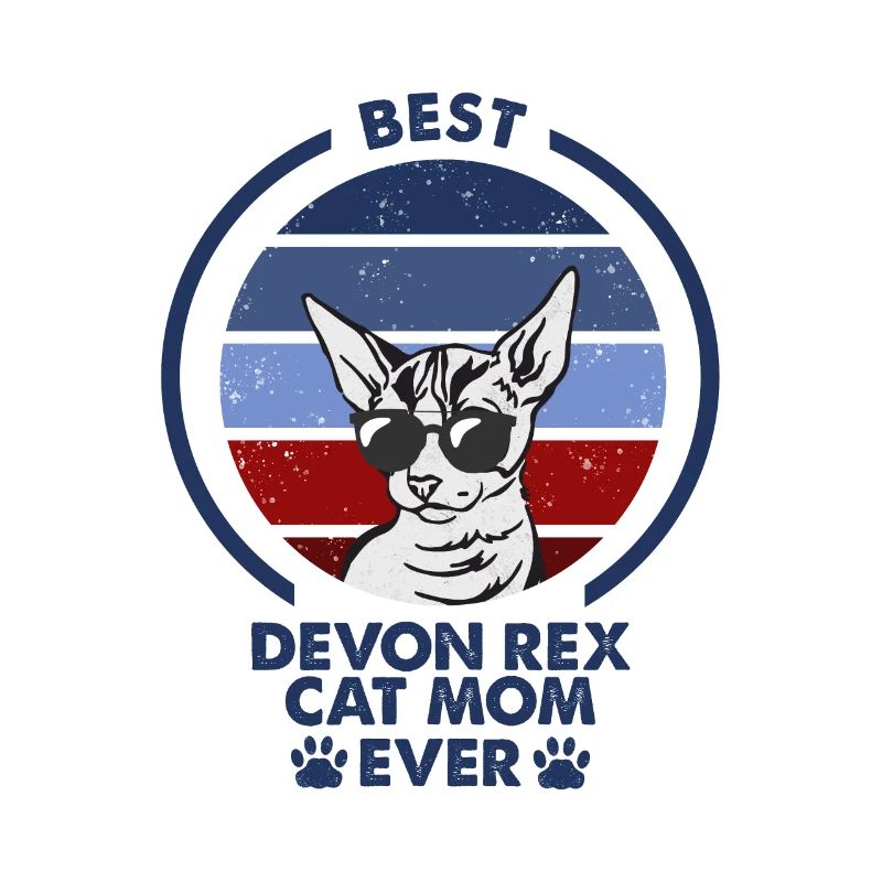 Maman chat - Devon Rex Chat
