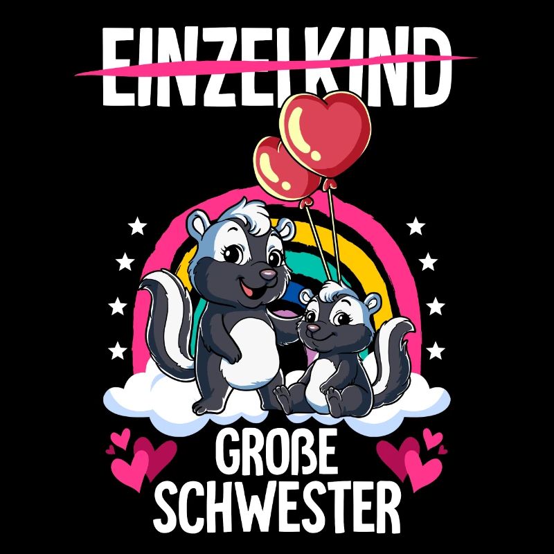 Ich werde Große Schwester Stinktier