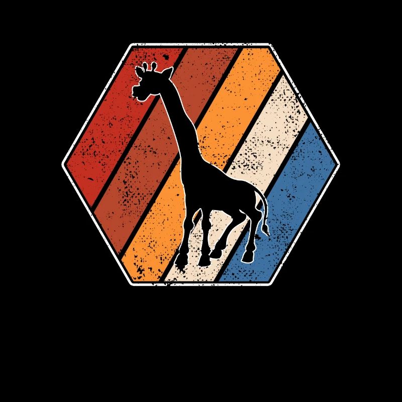 Giraffe Retro