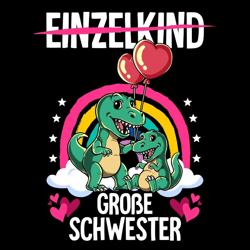 Ich werde Große Schwester T-rex