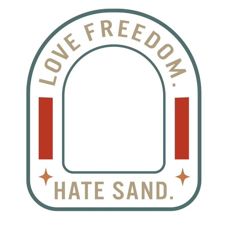 Chemise de colis de soins déployée, Love Freedom Hate