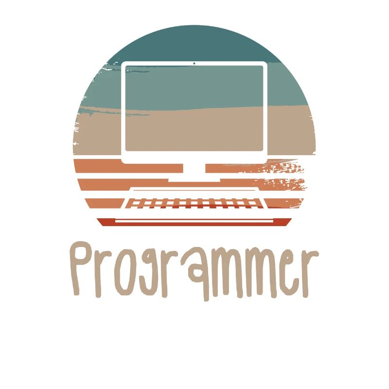 Rétro Vintage Programmeur Programmation Informatique