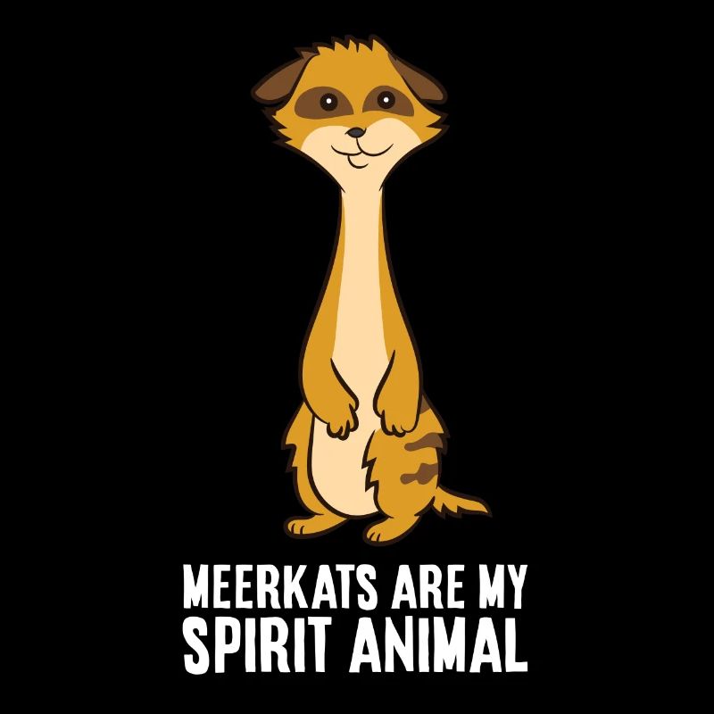 Les suricates sont mon âme animal Mignon