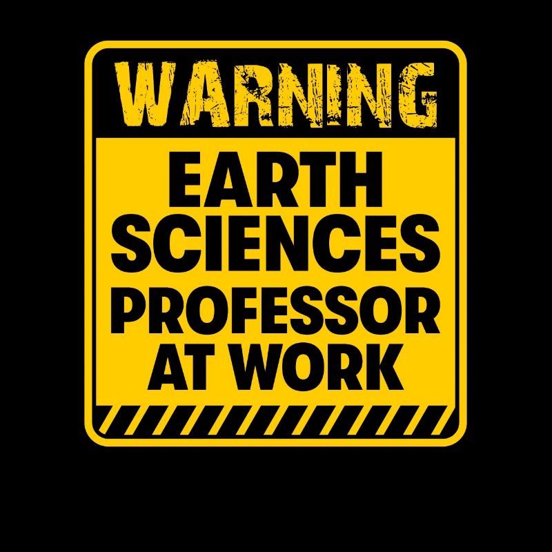 Earth Sciences Professor at work