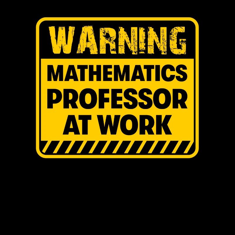 Mathematics Professor at work