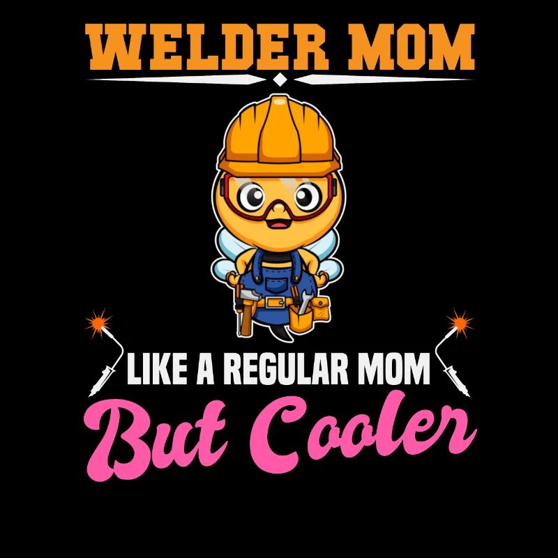 Maman soudeuse comme une maman régulière mais plus cool