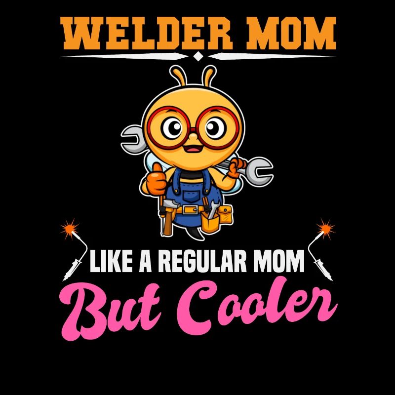 Maman soudeuse comme une maman régulière mais plus cool